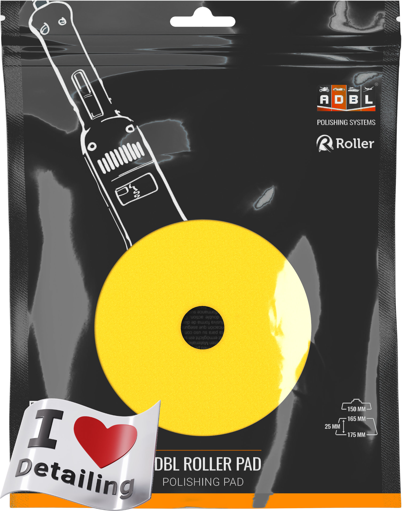 

Adbl Roller Polish Da 75-100/25 Pad Polerski