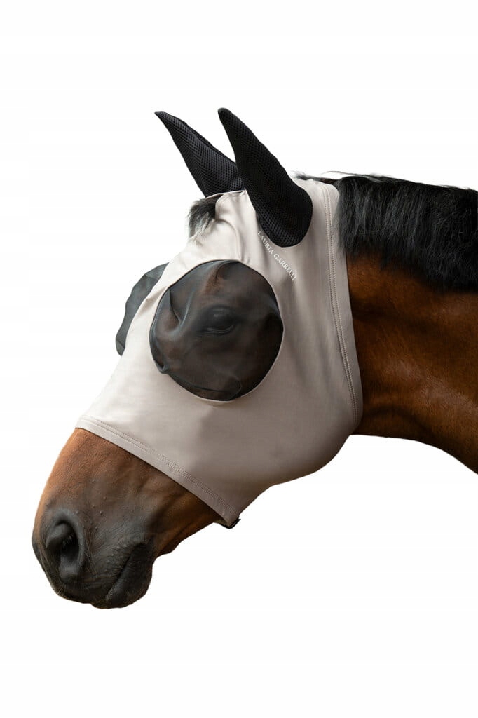 Hkm Maska przeciw owadom Amalfi Lauria Garrelli Taupe pony