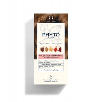 Phyto Color Barva na vlasy 5.3 Světle Zlatý Kaštan