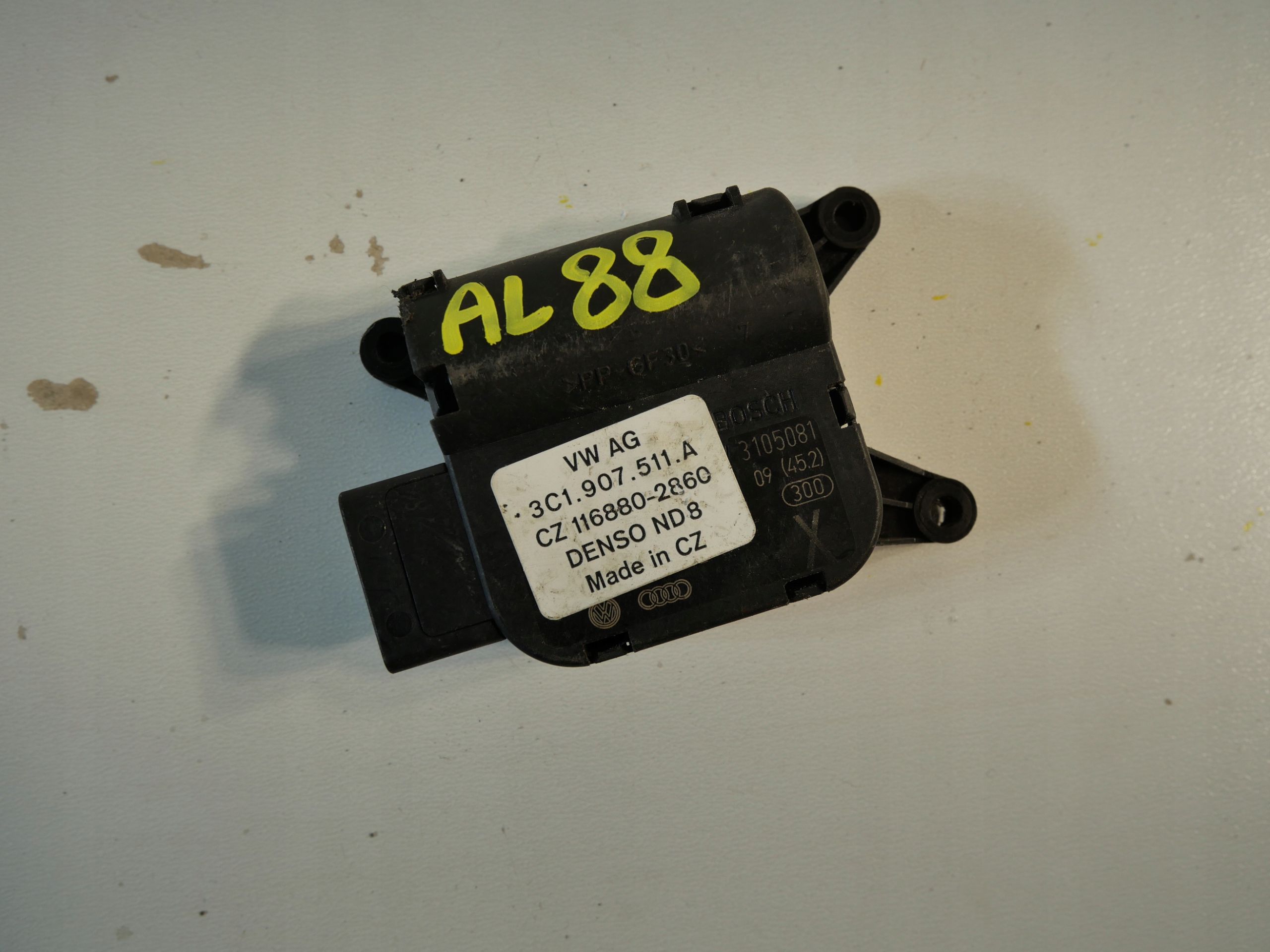 VW SEAT SKODA Micro moteur KLAP Bloc de chauffage complet 3C1907511A
