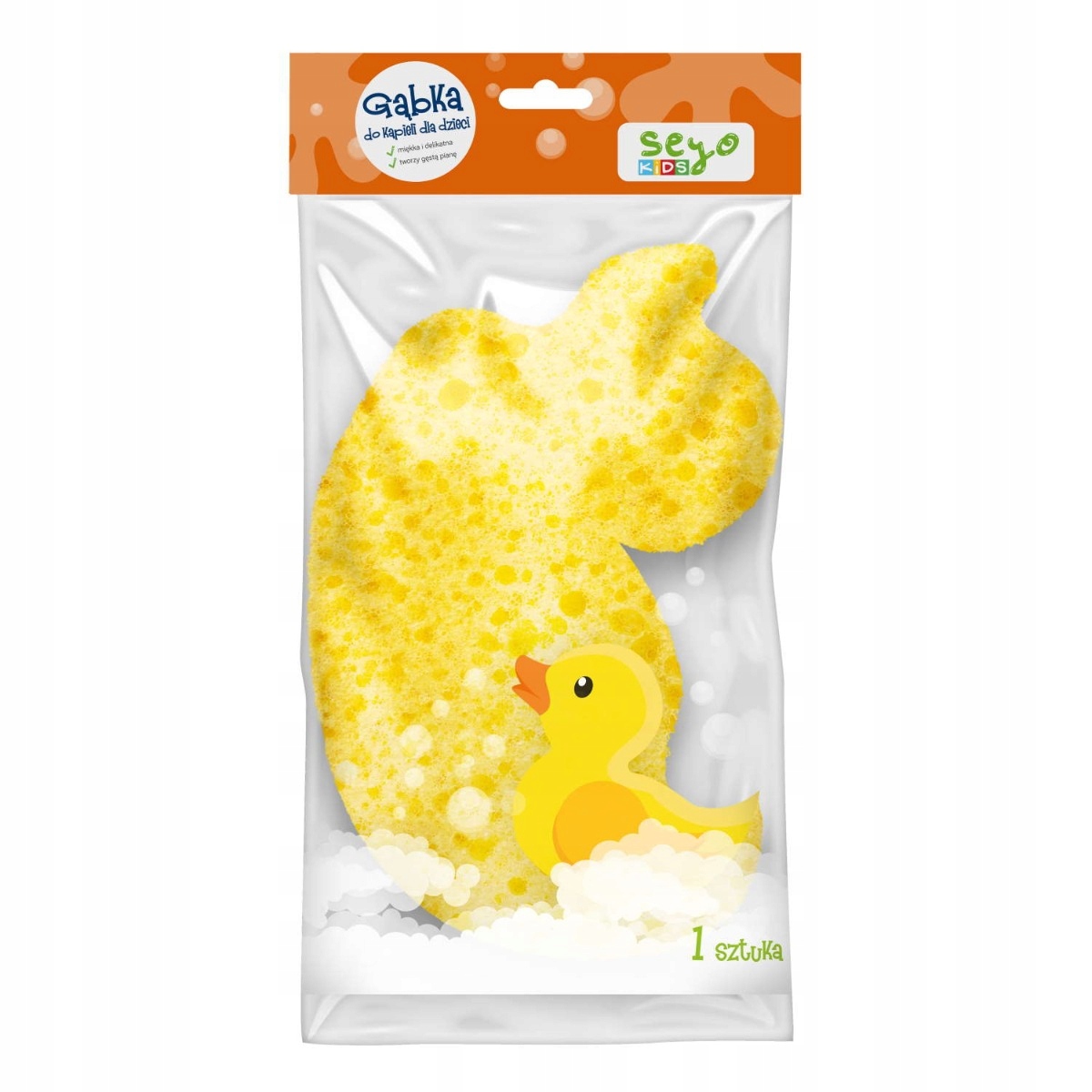 

Seyo Kids Gąbka Do Kąpieli Kaczka 1 szt.