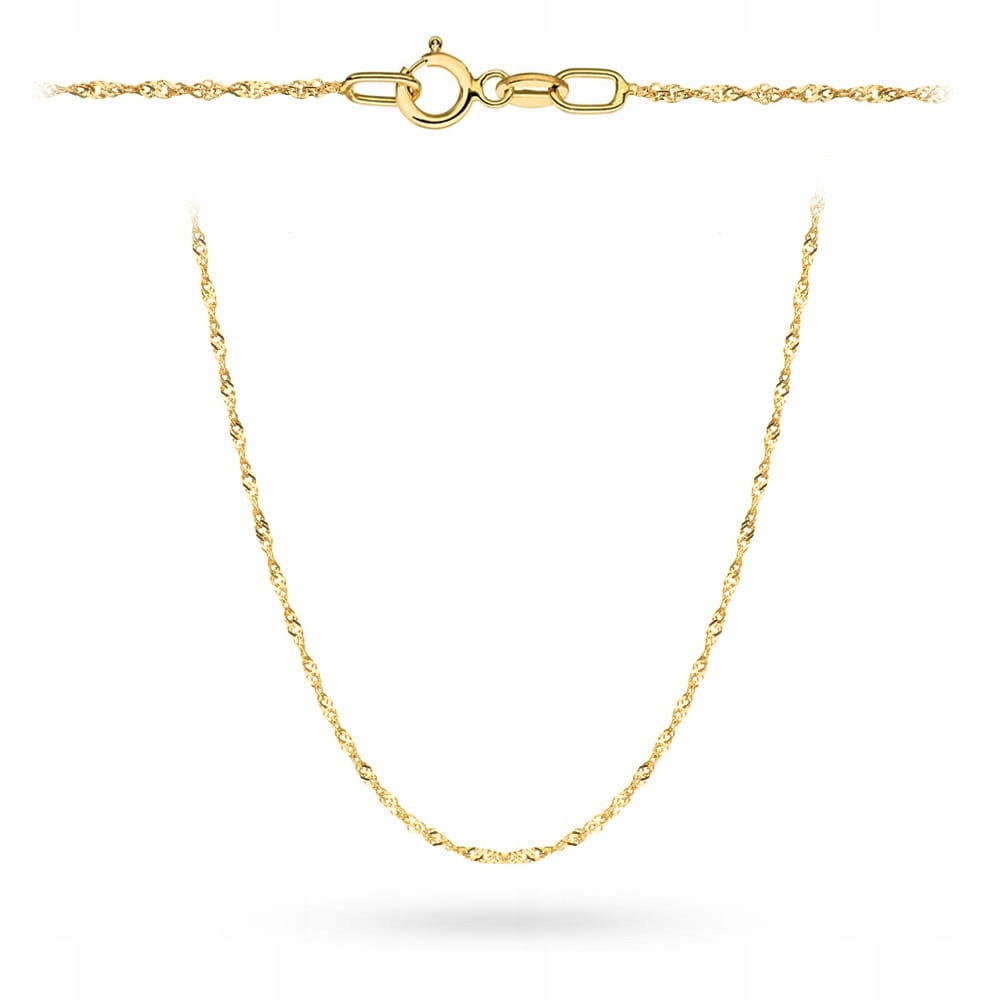 Řetízek zlatý 585 14k Singapure 50cm 2.8g Zlaté šperky jako dárek