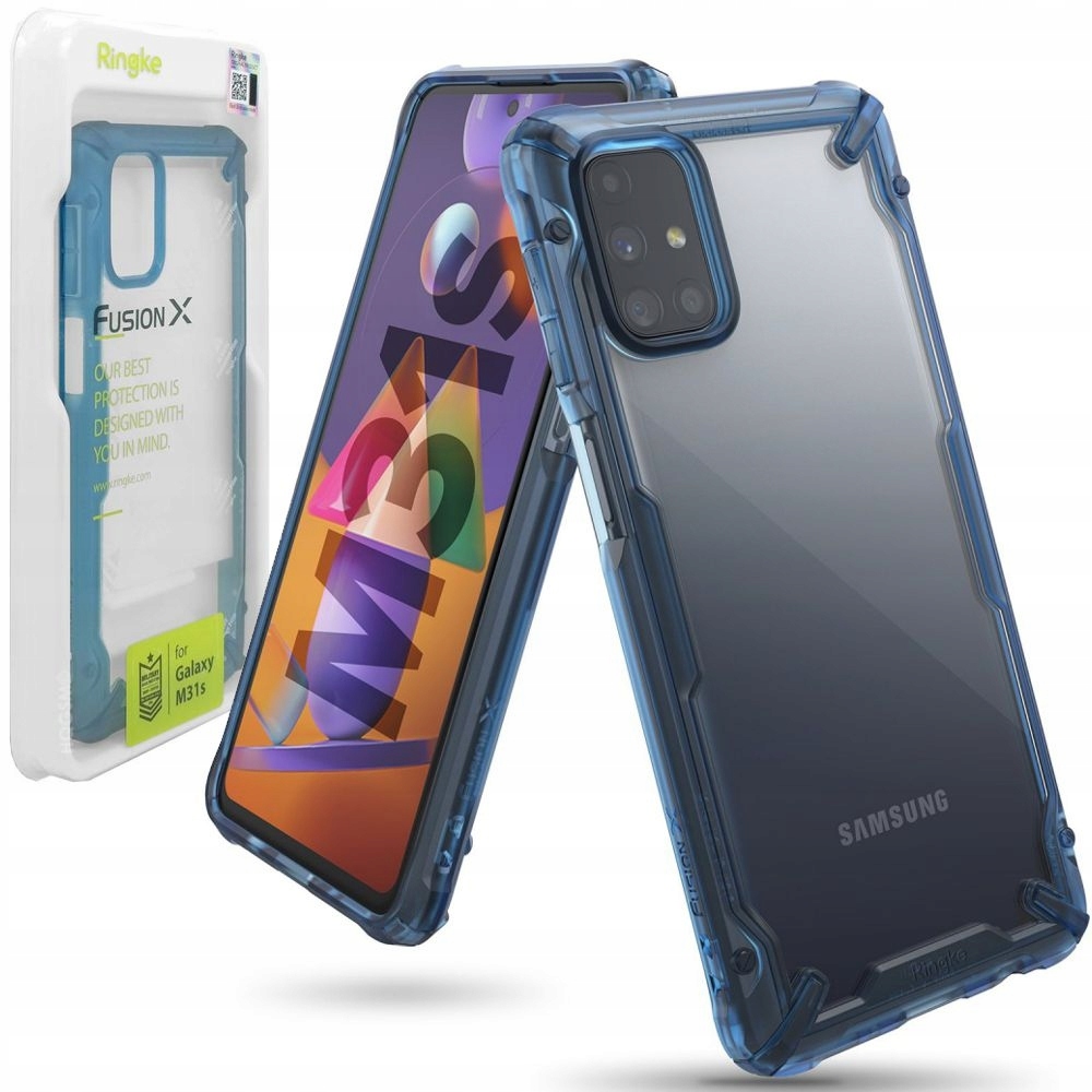 

Etui Case Ringke FusionX Space Blue do Galaxy M31s