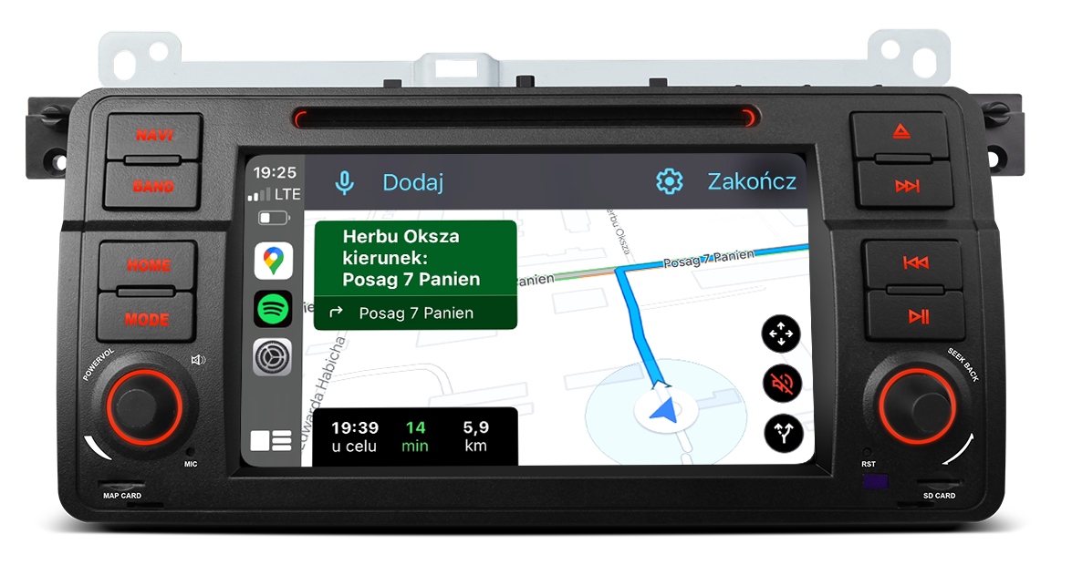 RADIO NAWIGACJA BMW E46 ANDROID CARPLAY DSP 4/64