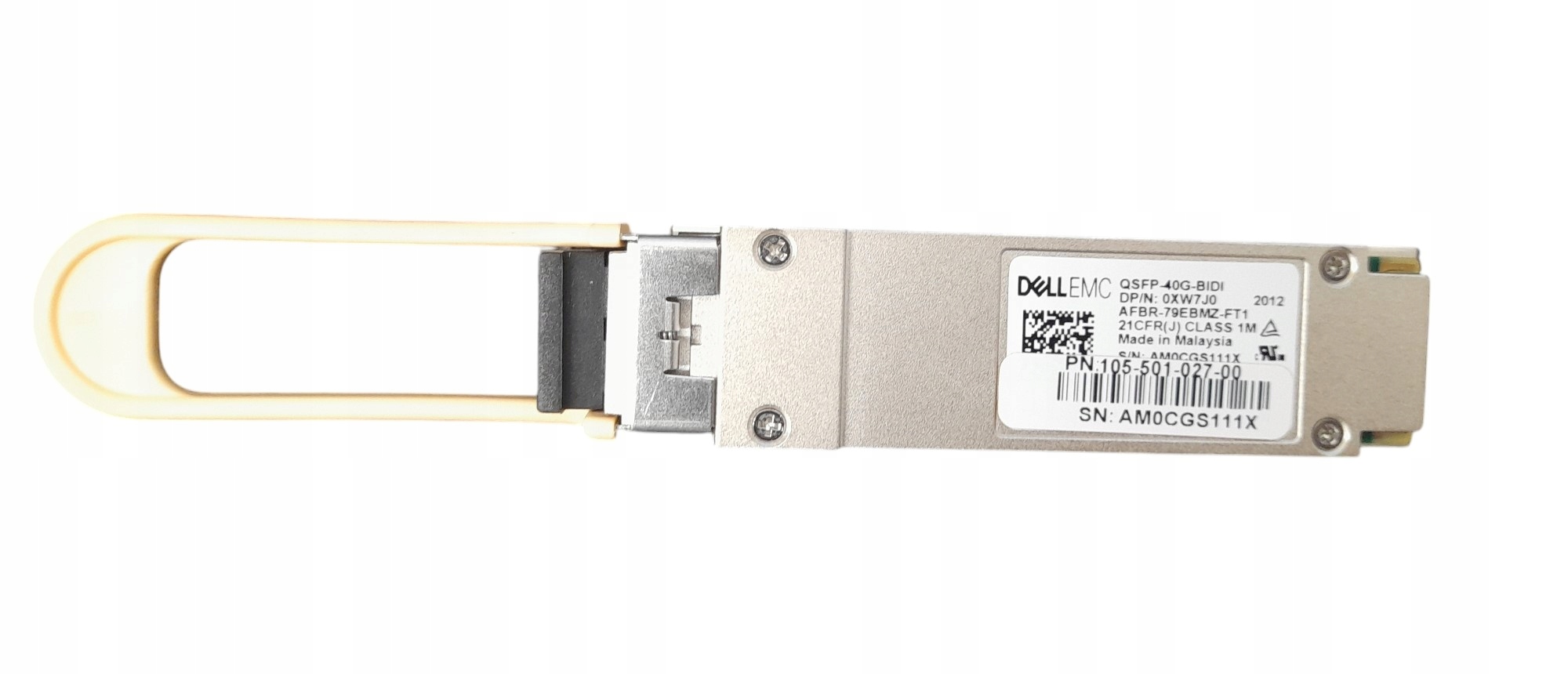 Vložka Dell Qsfp+ 40GbE LC-LC 850nm MM 150 m XW7J0