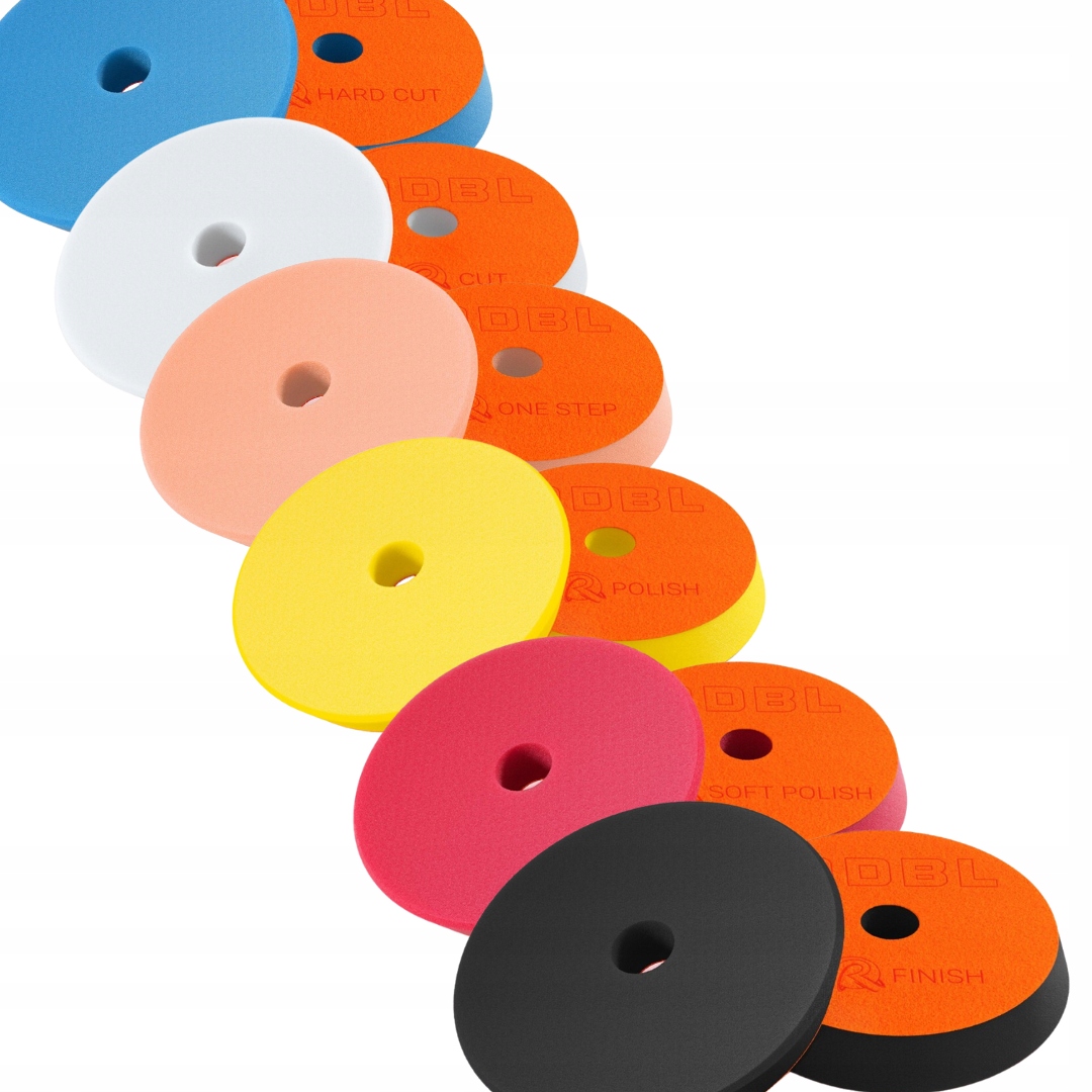 Adbl Roller zestaw padów polerskich Da 125 6szt. Różne Twardości