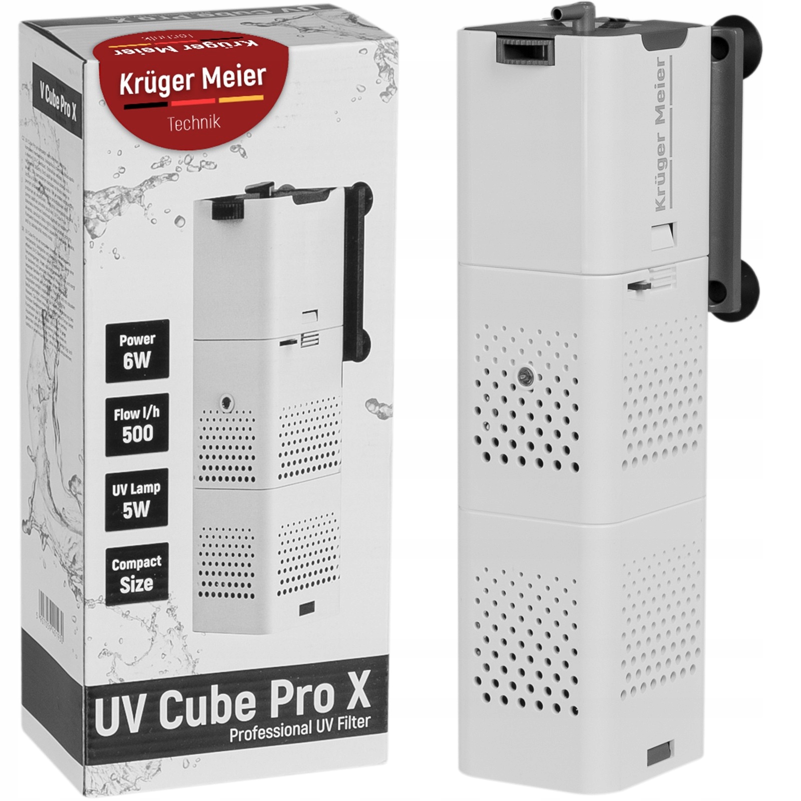 Vnitřní Uv Filtr Kruger Meier Cube Pro X Pro Vodní Akvárium 9W
