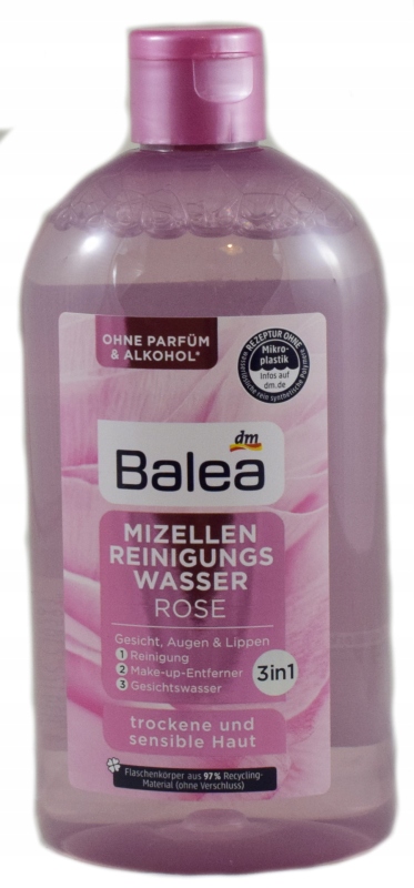 

Balea woda Mizeralna różana 400 ml