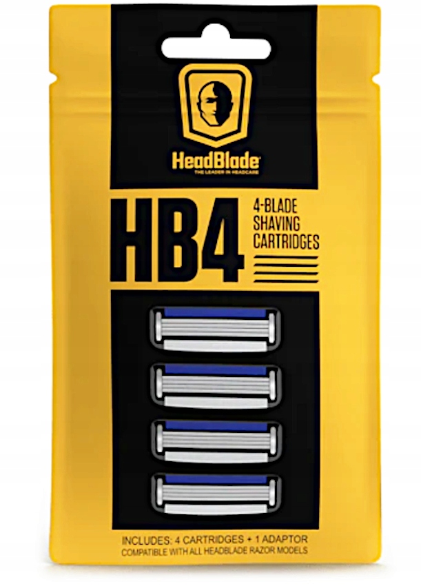 

Headblade HB4 4 Wkłady do maszynki 4-ostrzowe