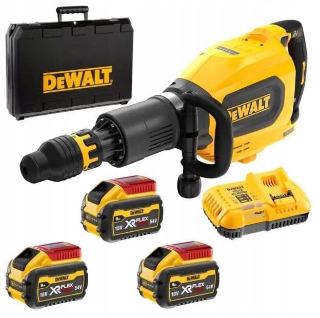 Kovací kladivo SDS-Max 54V Flexvolt 27J 11 kg 3x9.0Ah DCH911X3 DeWALT
