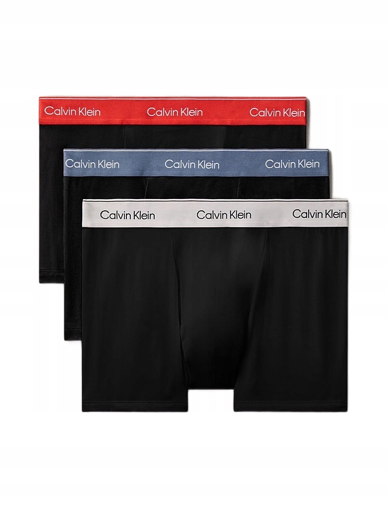 Slipy kalhotky Calvin Klein LV00NB4286-VQO 3-balení bavlna černé XL