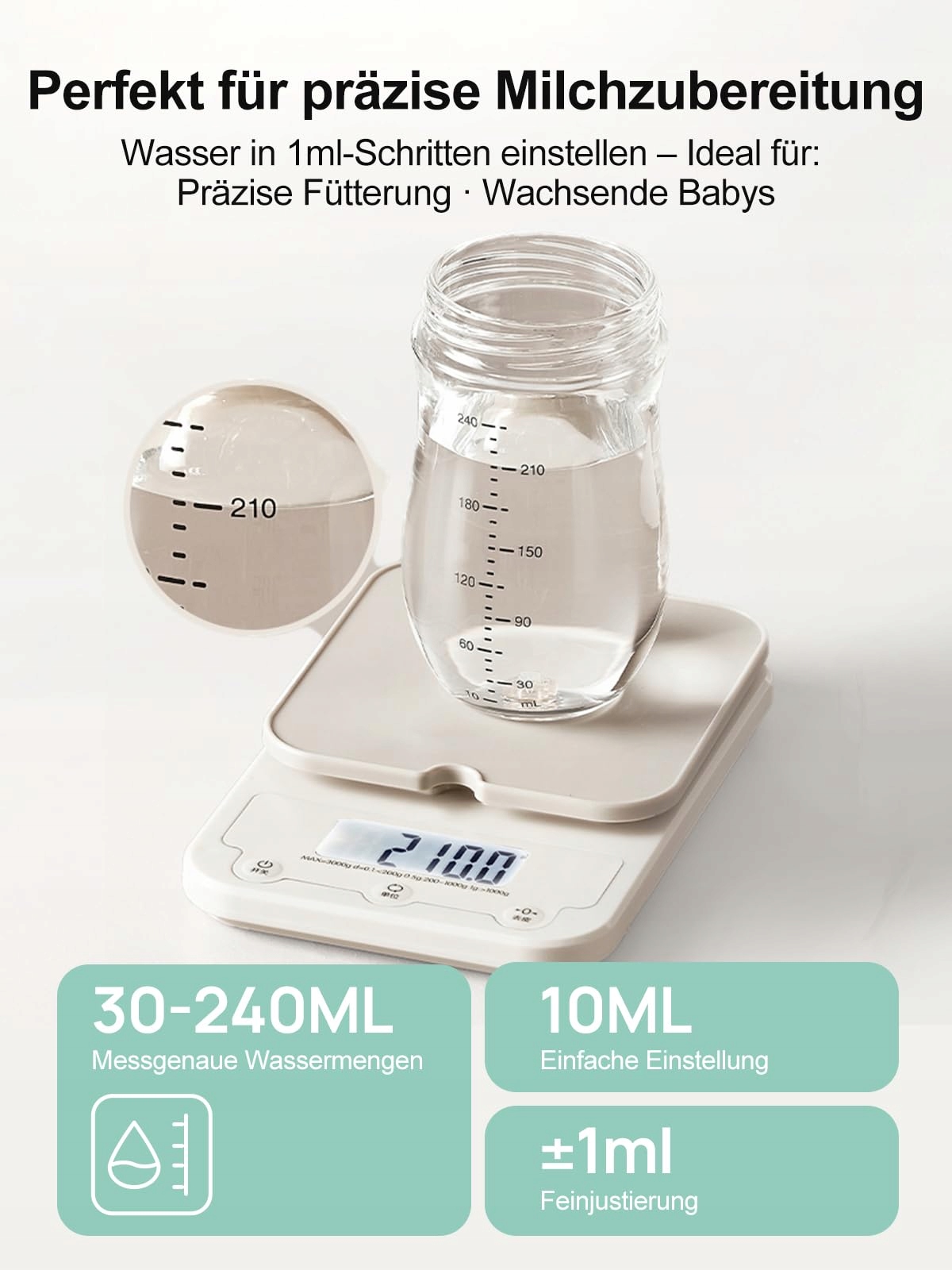 KOSTTE Inteligentny Podgrzewacz Do Butelek 1.5L Szybkie Przygotowanie — miniatura 5