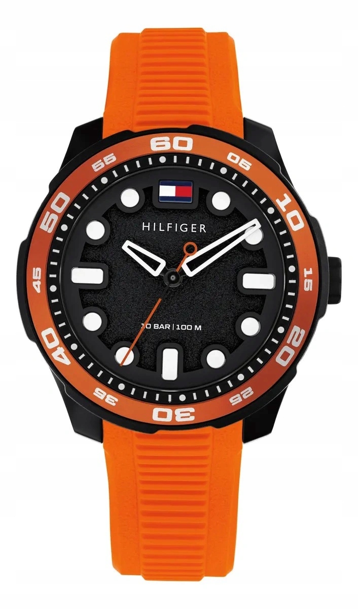 Dětské Hodinky Tommy Hilfiger 1720055 Teens Regatta Oranžová Na Řemínku