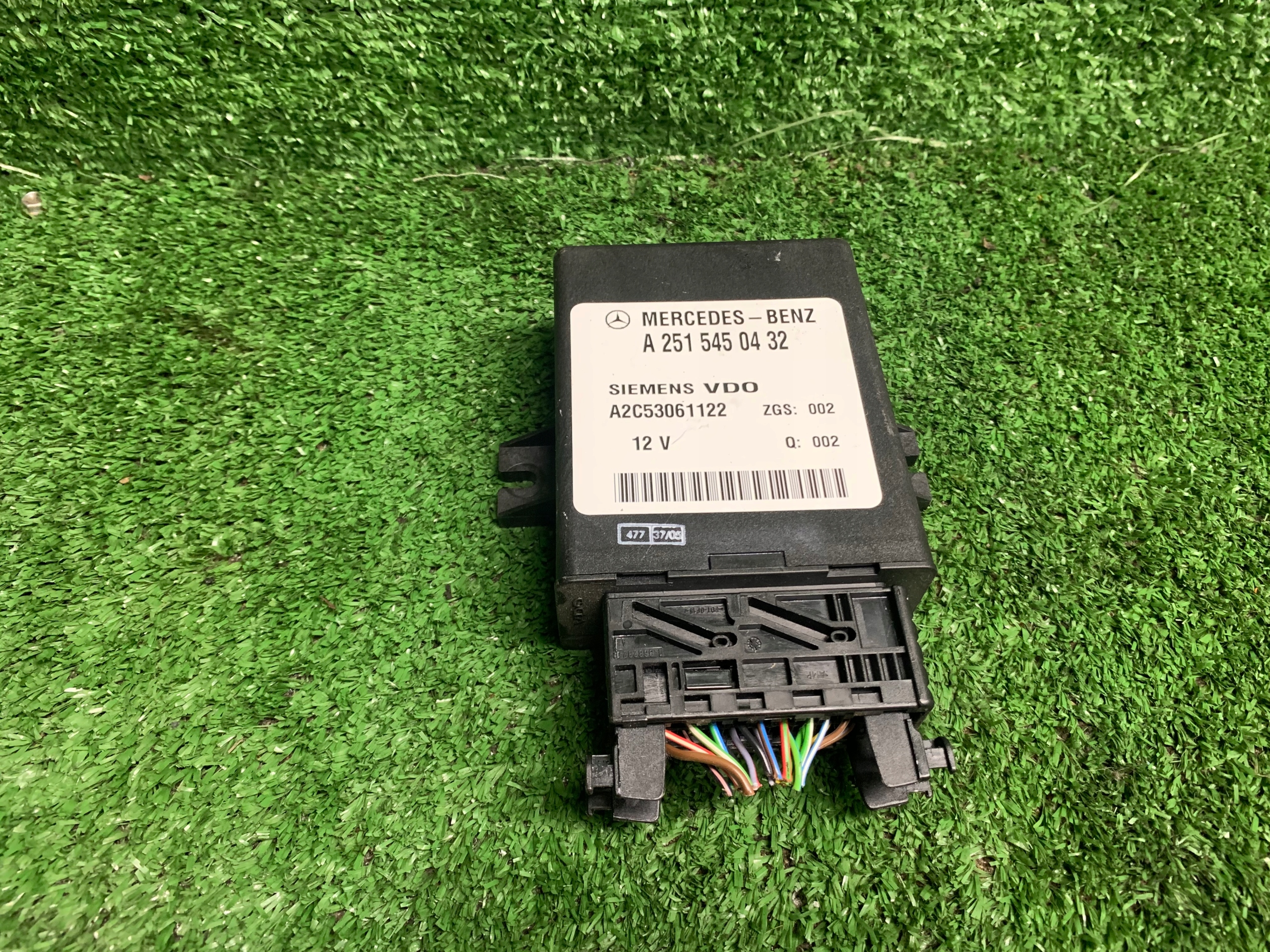 module control unit springing pneumatycznego Mercedes E W211 A2515450432