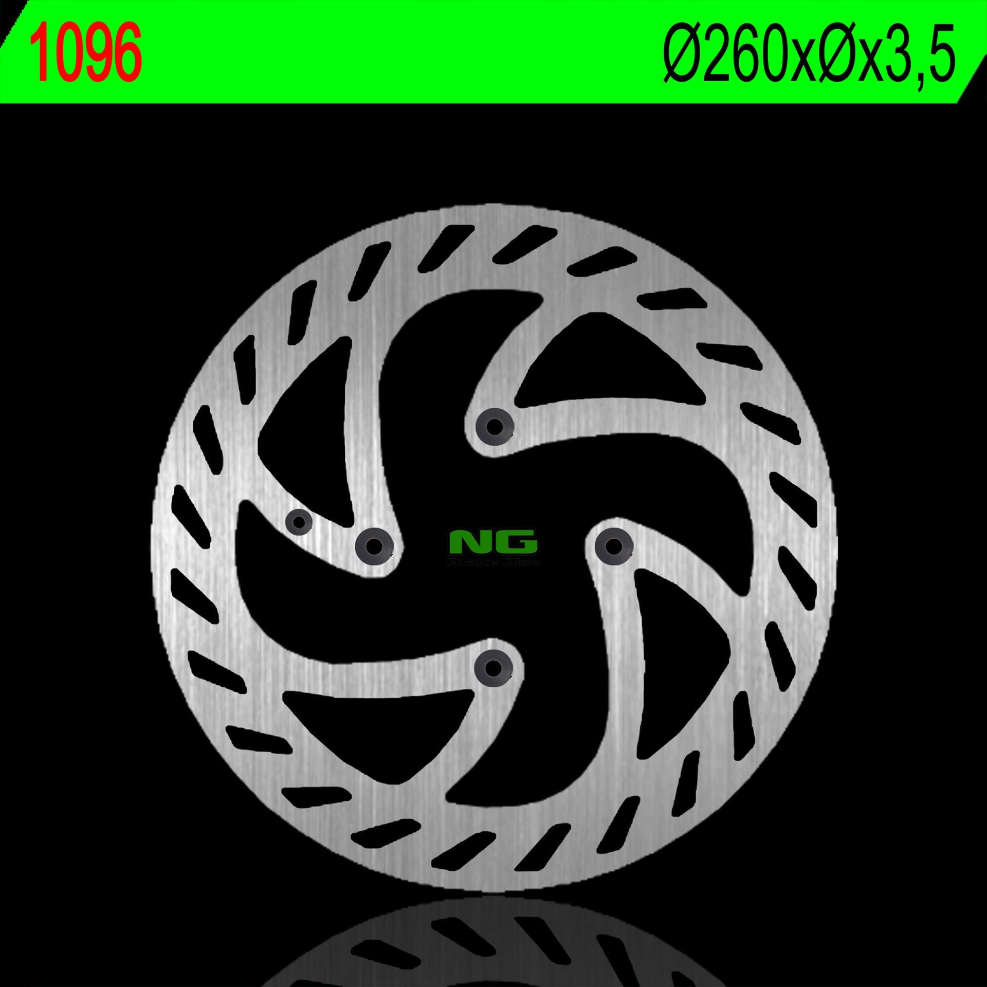 Ng Predný Brzdový Kotúč Ajp 125/200/240 Enduro (priemer 260 MM (4X6,5 MM)
