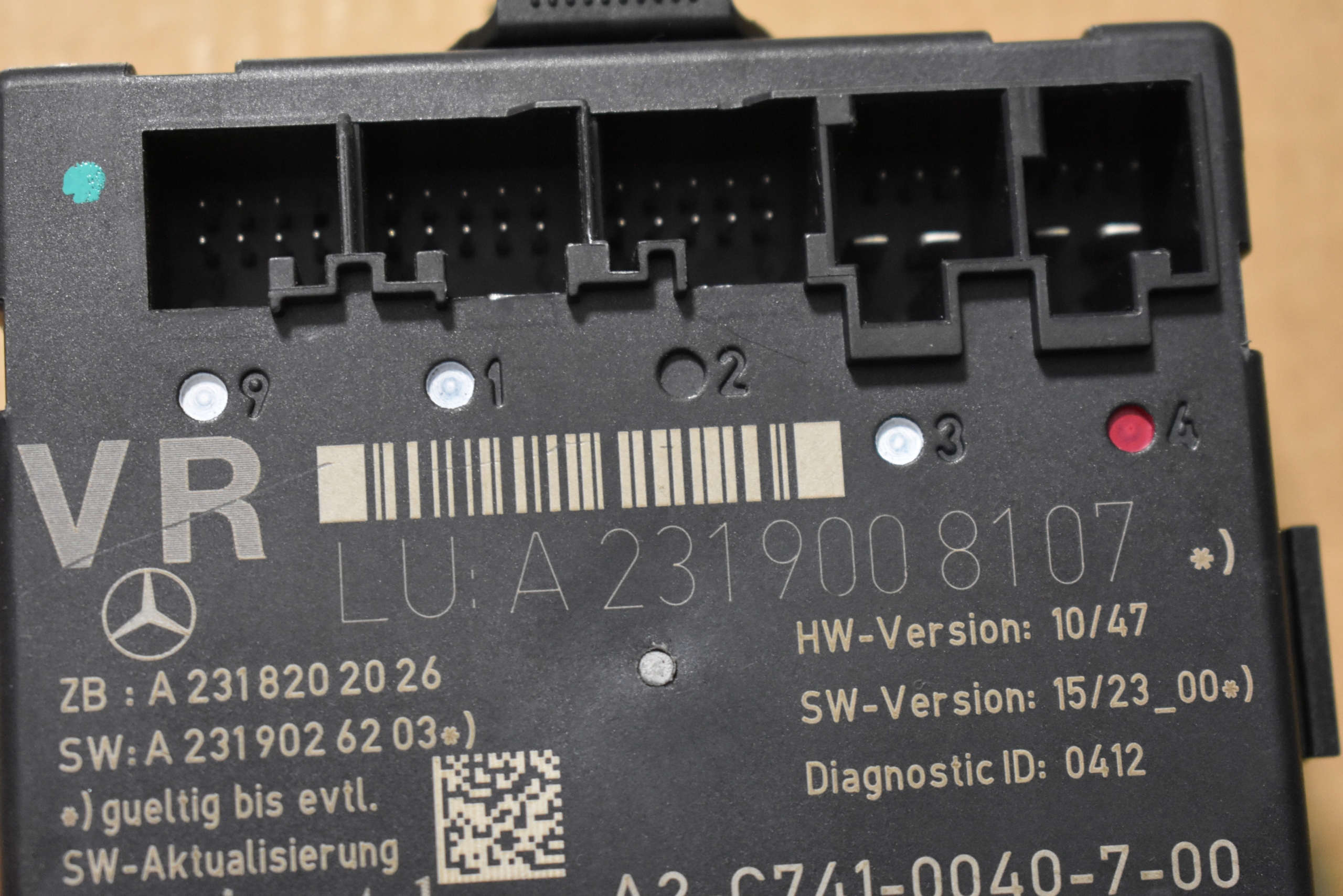 IDEALNY module door MERCEDES SL R231 1
