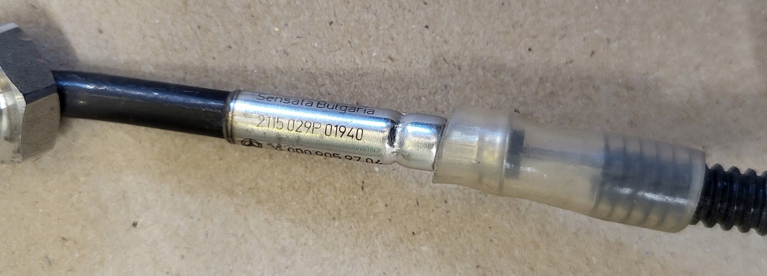 Sensor TEMPERATURY Gase MERCEDES A0009059704 A0255456526 OE EU