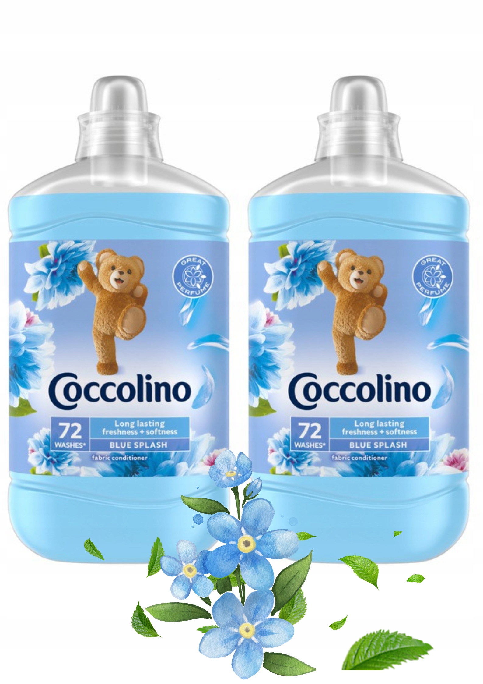 

Coccolino Blue Splash płyn do płukania 2 x 1.8l