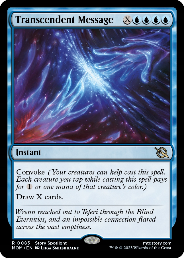 Mtg Transcendent Message (r)
