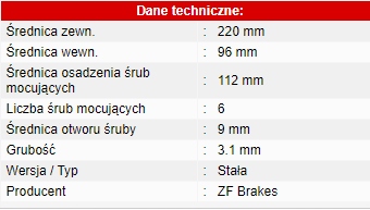 7600966 PRZEDNIA TARCZA HAMULCOWA KAWASAKI KX 85 01-22r. Numer katalogowy części 24-150-074-MK2