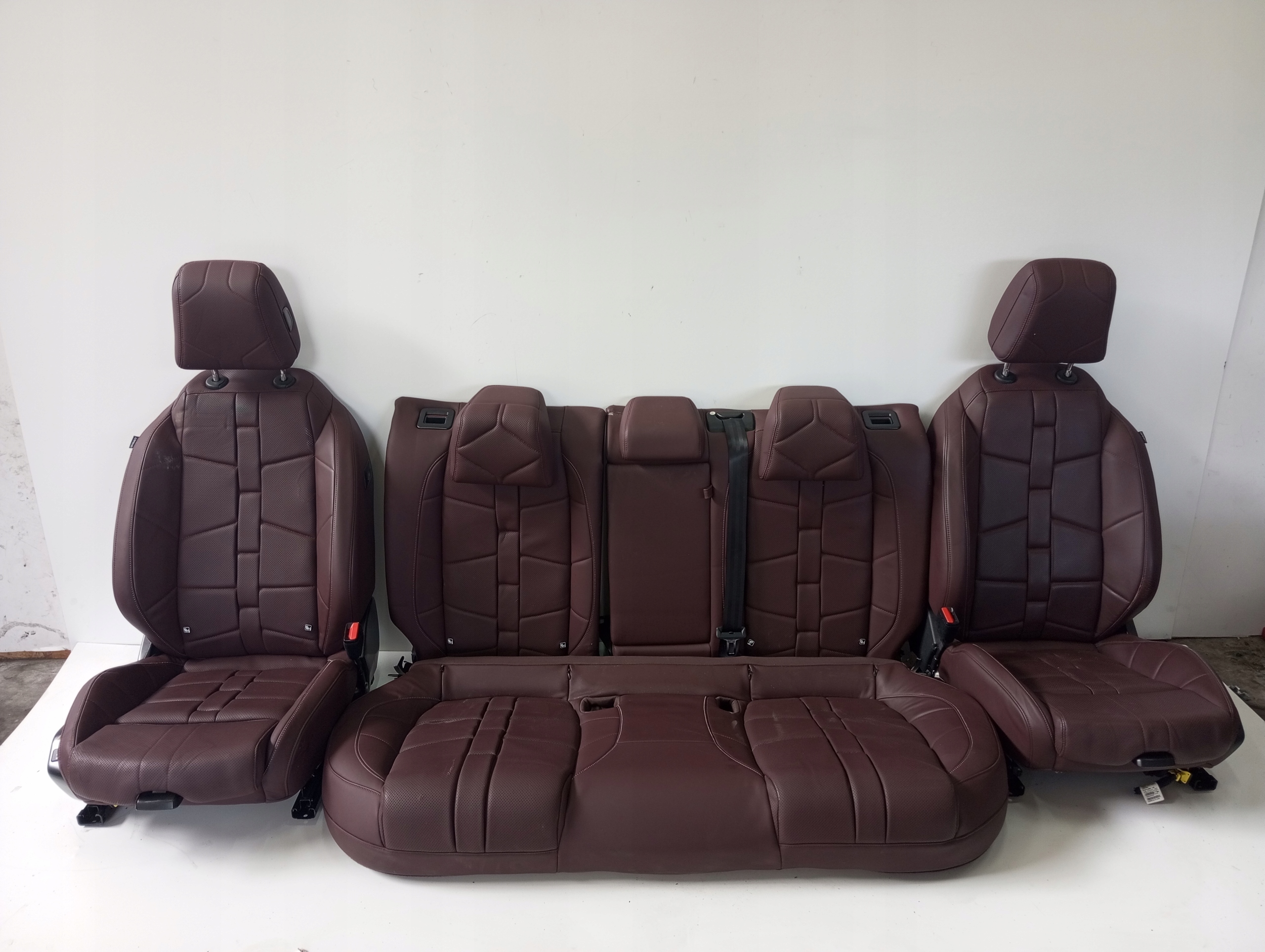 seats upholstery leather CITROEN DS9 DS 9 18r claret leather