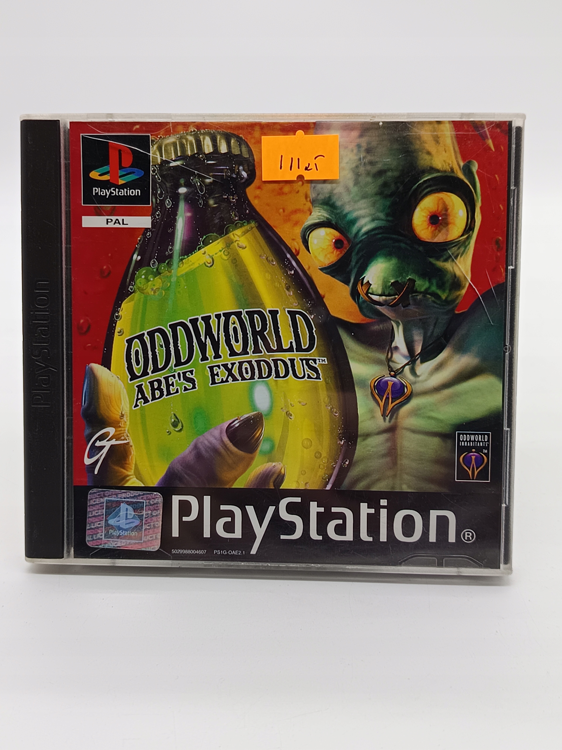 ODDWORLD ABE'S EXODUS PlayStation (PSX) pudełkowa