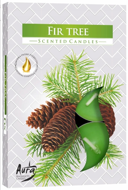 

Podgrzewacze zapachowe Bispol Jodła 6szt