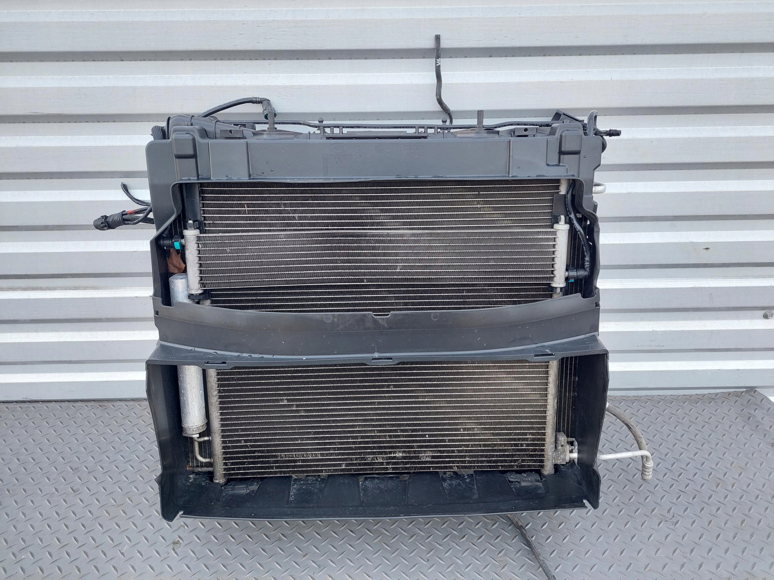 KOMPLET chladiče chladiče ventilátor RANGE ROVER VOGUE L405 3.0 D