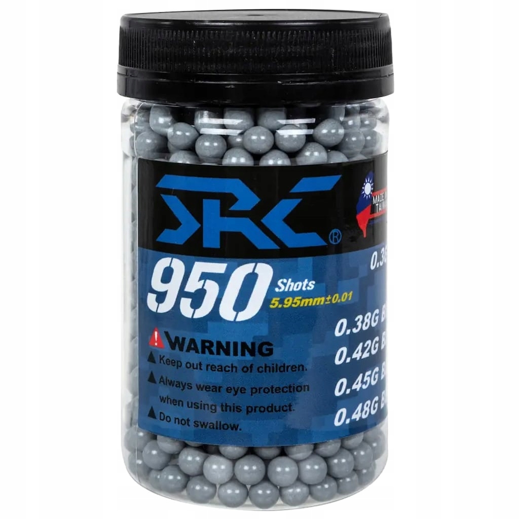 Kuličky airsoftové munice pro repliky karabin Asg Src 0,5 g 950 ks Grey