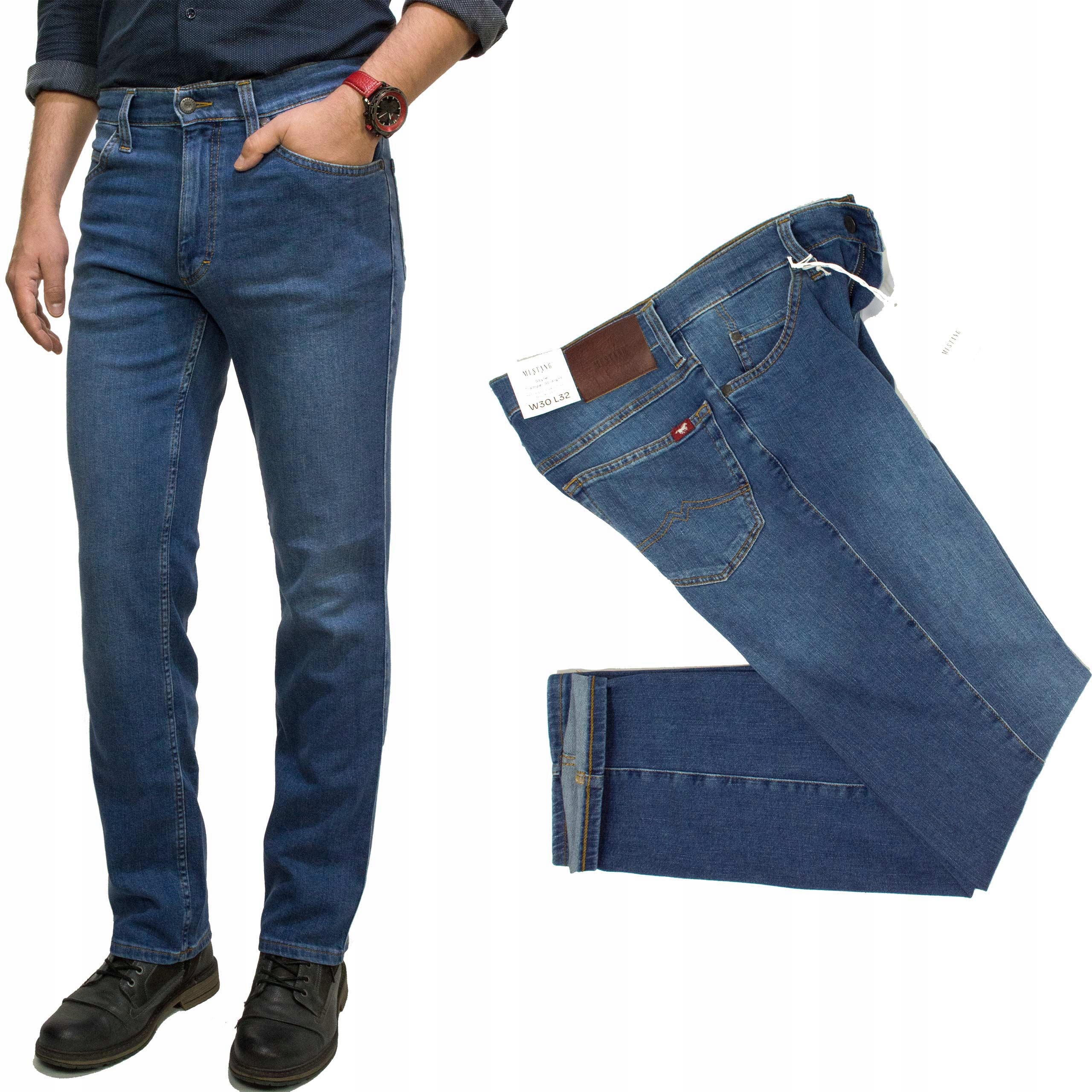 Mustang Tramper Straight Ranger 700 pánské džíny Classic W31 L30