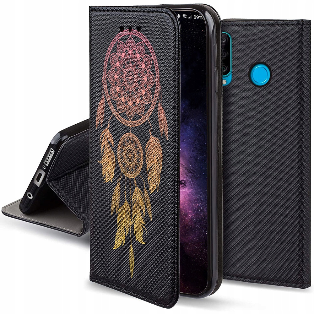 

Etui Magnet Dream do Huawei P30 Lite Szkło