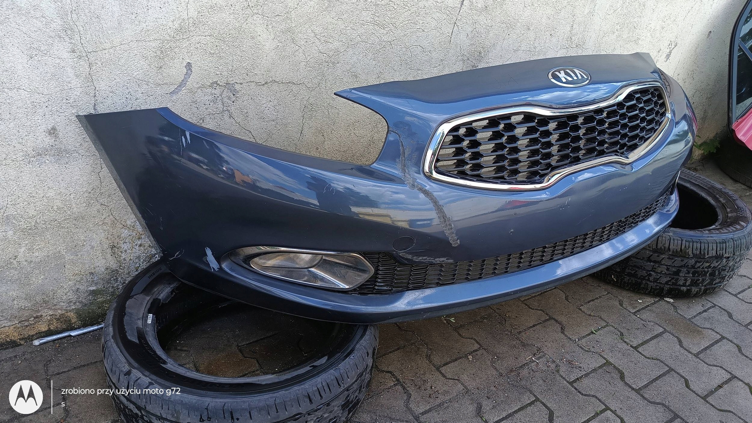 KIA CEED II bumper front front complete grill fog lights BE 2012