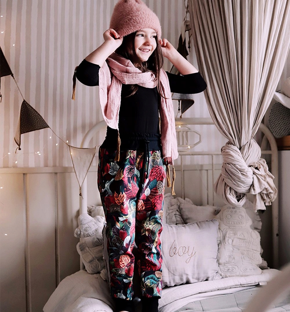 TuSzyte | Spodnie softshell dziewczęce R.110 Zapięcie brak