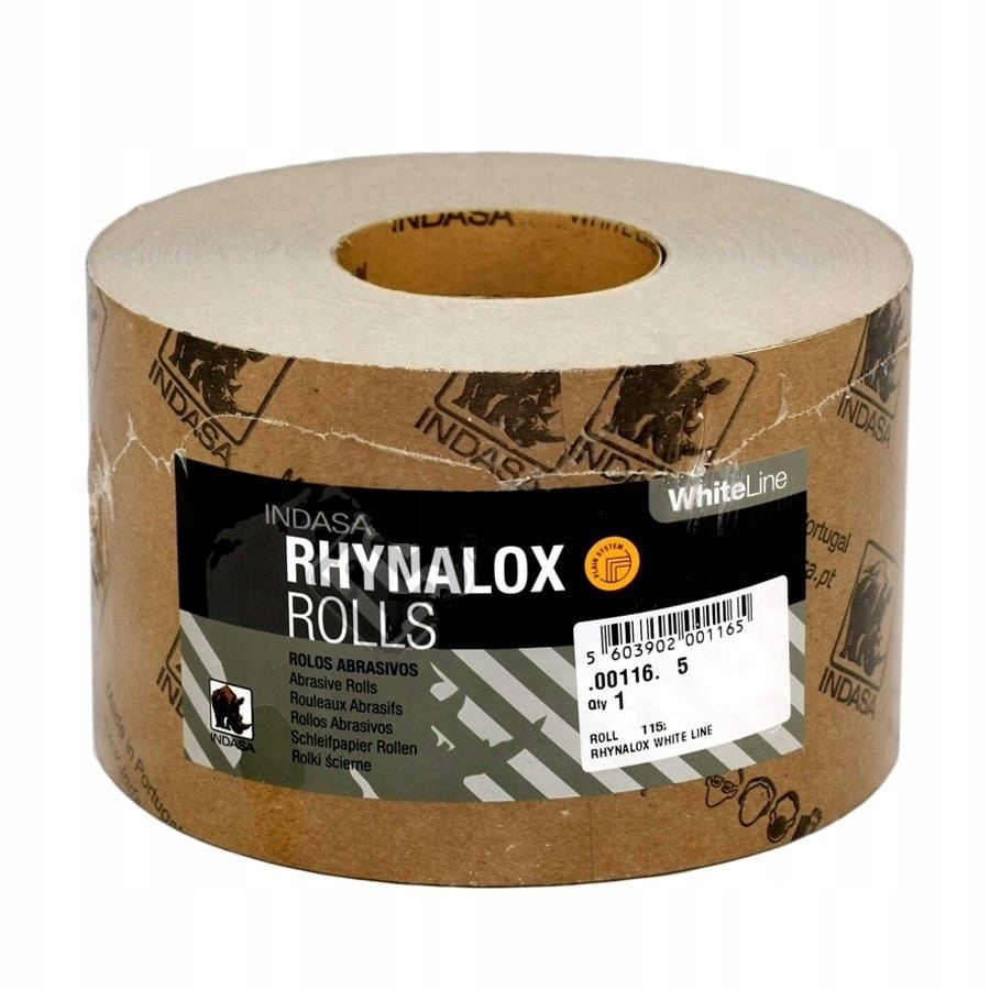 Papier ścierny suchy Rhynalox P240 115 mm Indasa 003565