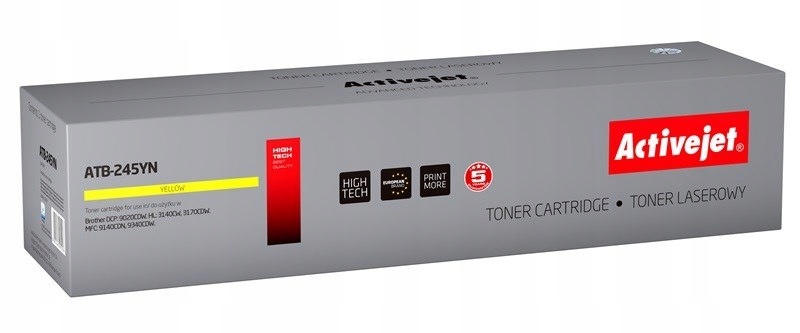 Activejet ATB-245YN Toner (zamiennik Brother TN-245Y; Supreme; 2200 stron;