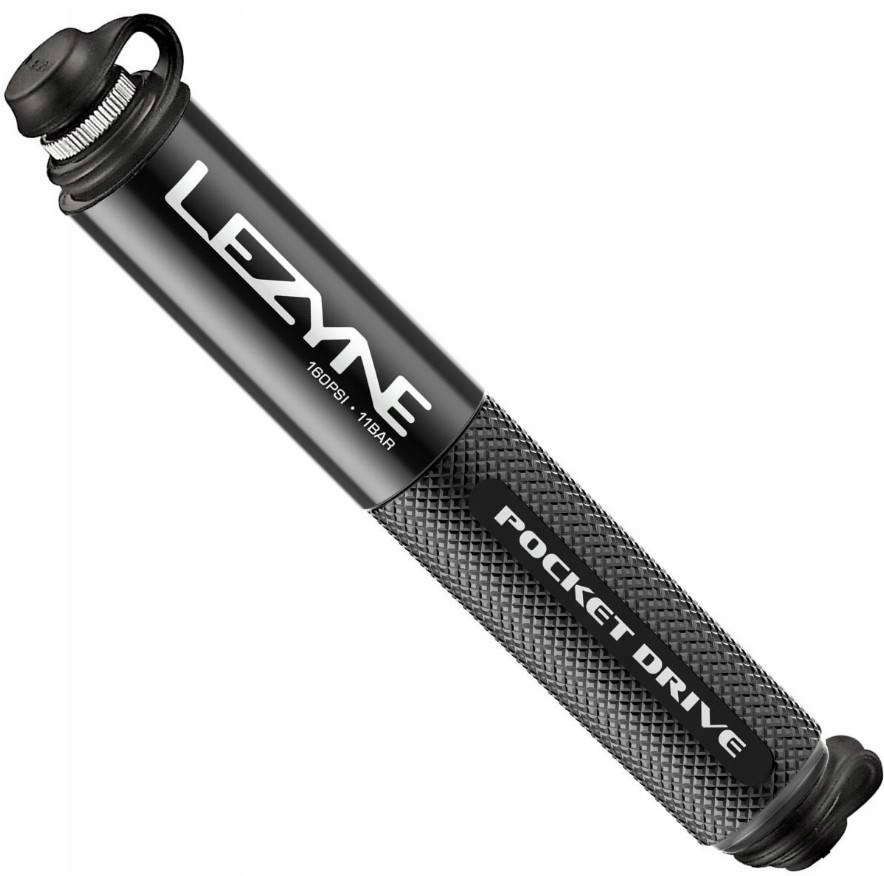 

Lezyne Pocket Drive Hp pompka 11 bar czarna uchwyt