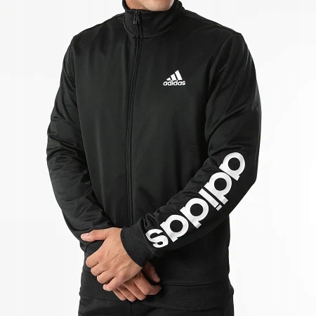 DRES MĘSKI ADIDAS KOMPLET DRESY SPORTOWE CZARNY M Model Adidas Tracksuit