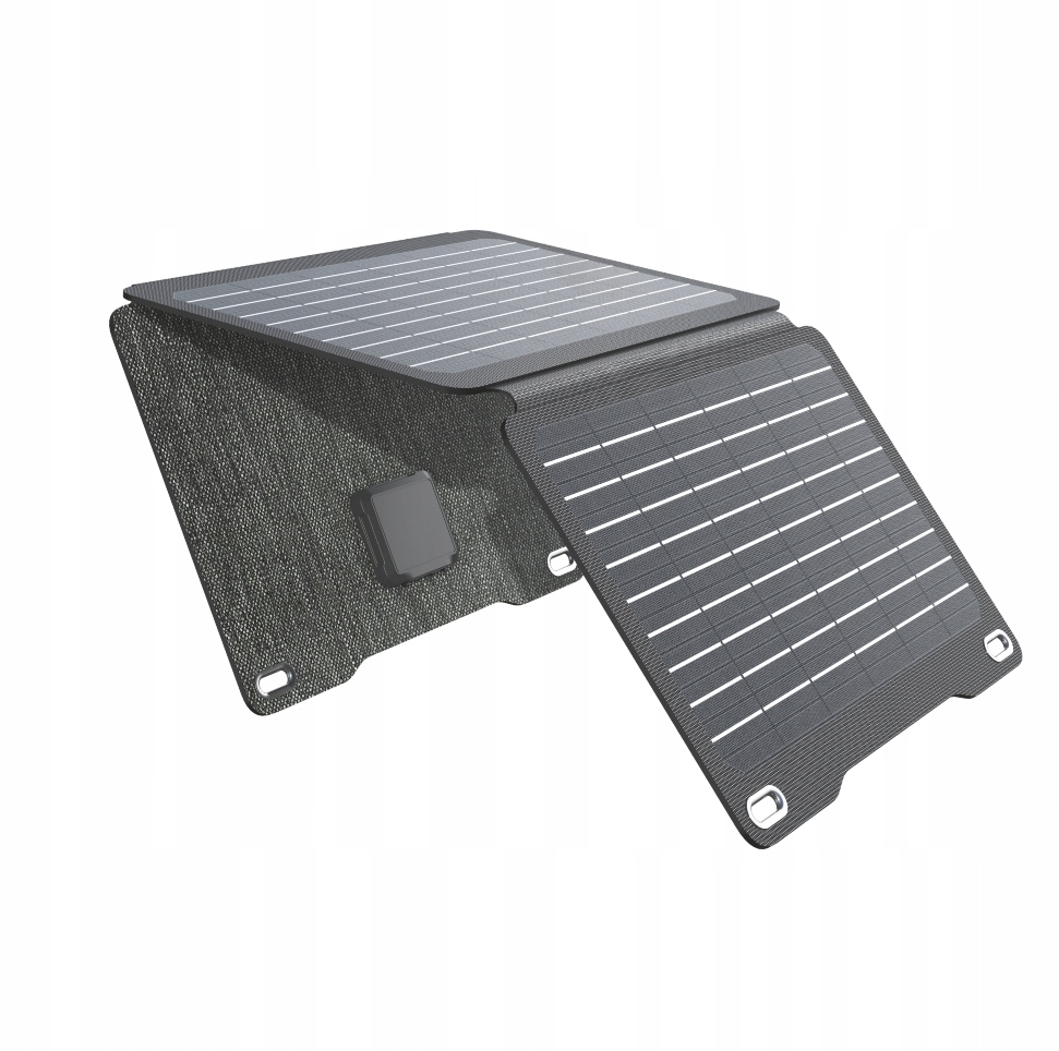 Swissten Skládací solární panel 22W Usb-a Usb-c