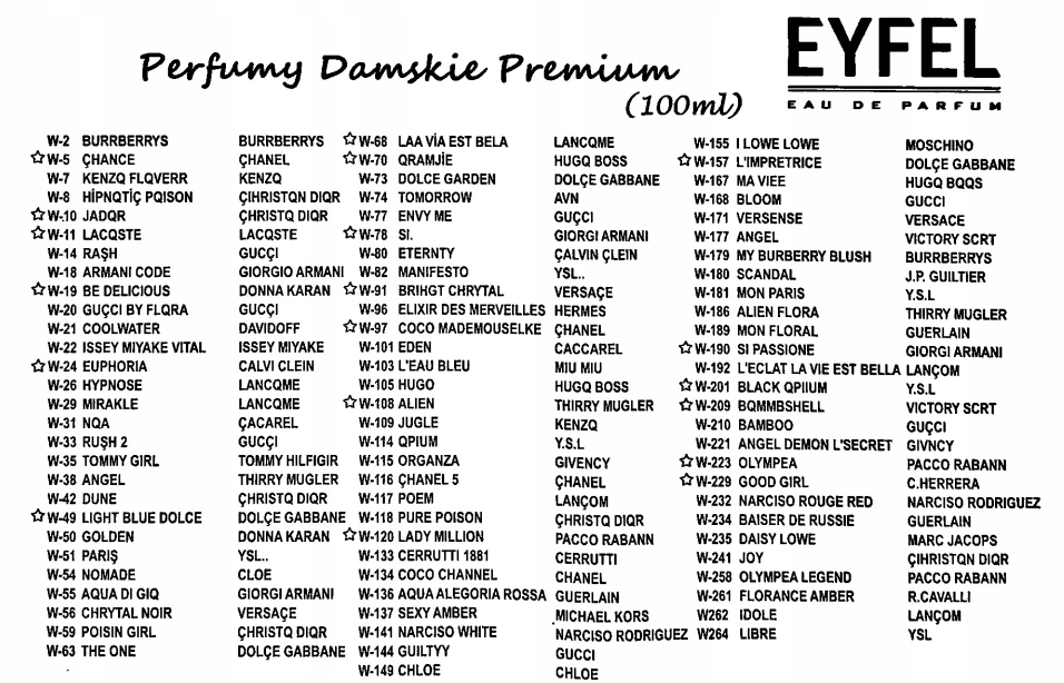 Perfumy Eyfel HUQO BOoS Boos M-4 100ml Kod producenta M4