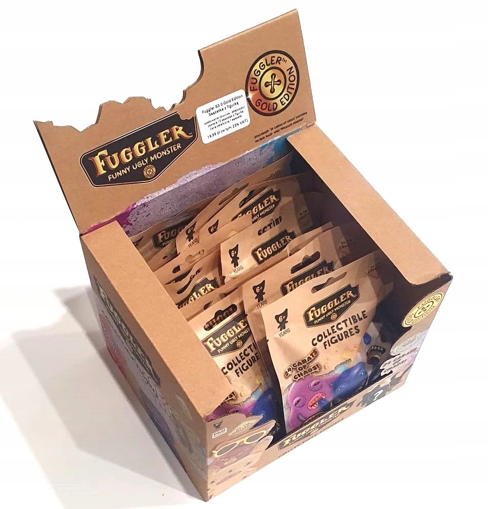 Fuggler Saszetka z Figurką 2026 seria 3 Gold Edition Box 12 sztuk