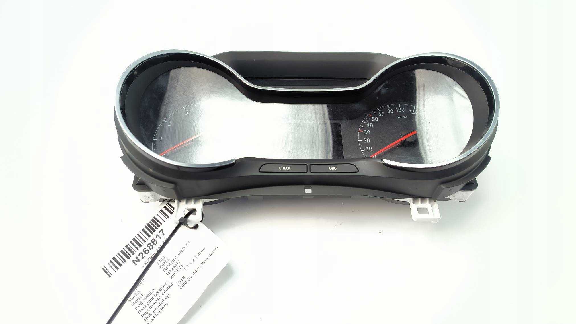 dials clock EU 9822640380 OPEL GRANDLAND X and