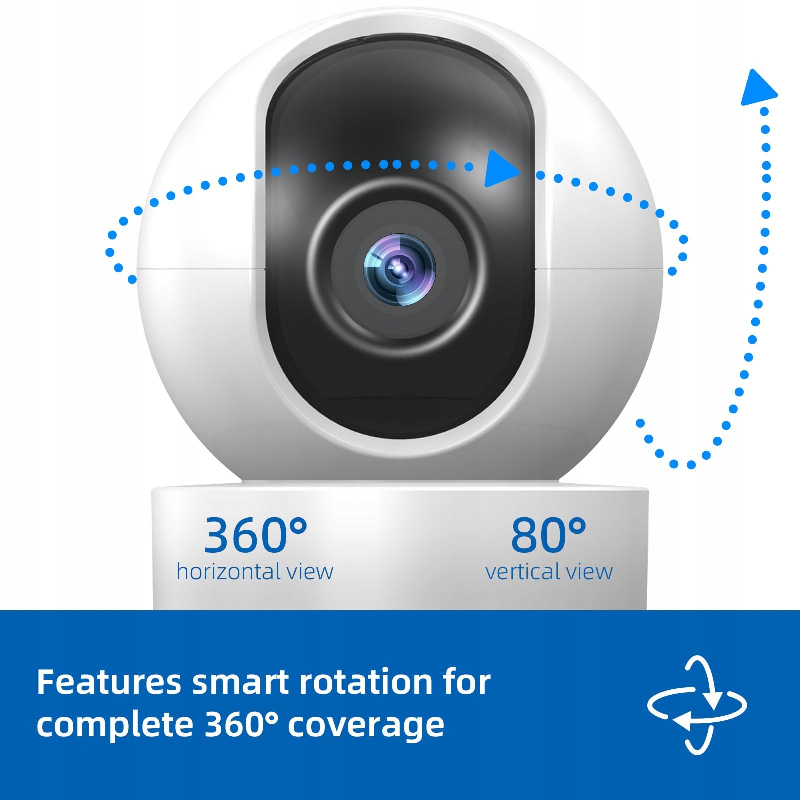 XNY Kamera 2MP Tuya Smart Life 1080P HD Pan Tilt WLAN Dwukierunkowy Audio — miniatura 7