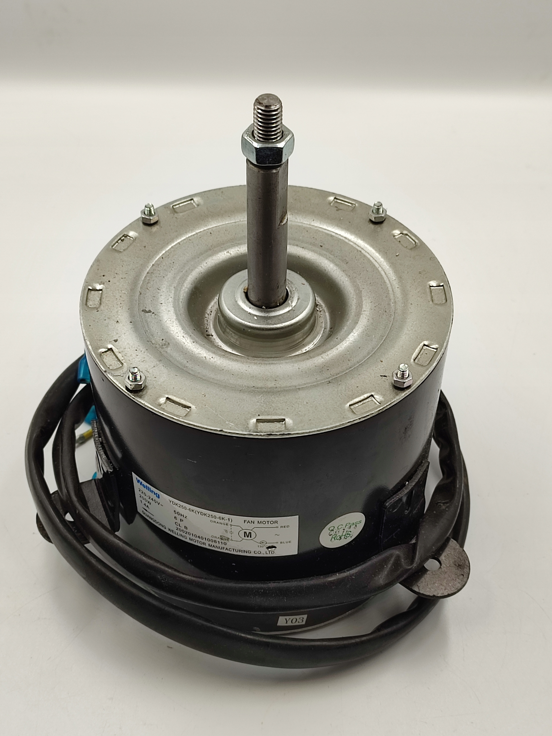 Motor ventilátora pre klimatizačné zariadenia Welling YDK250-6K (YDK250-6K-1)