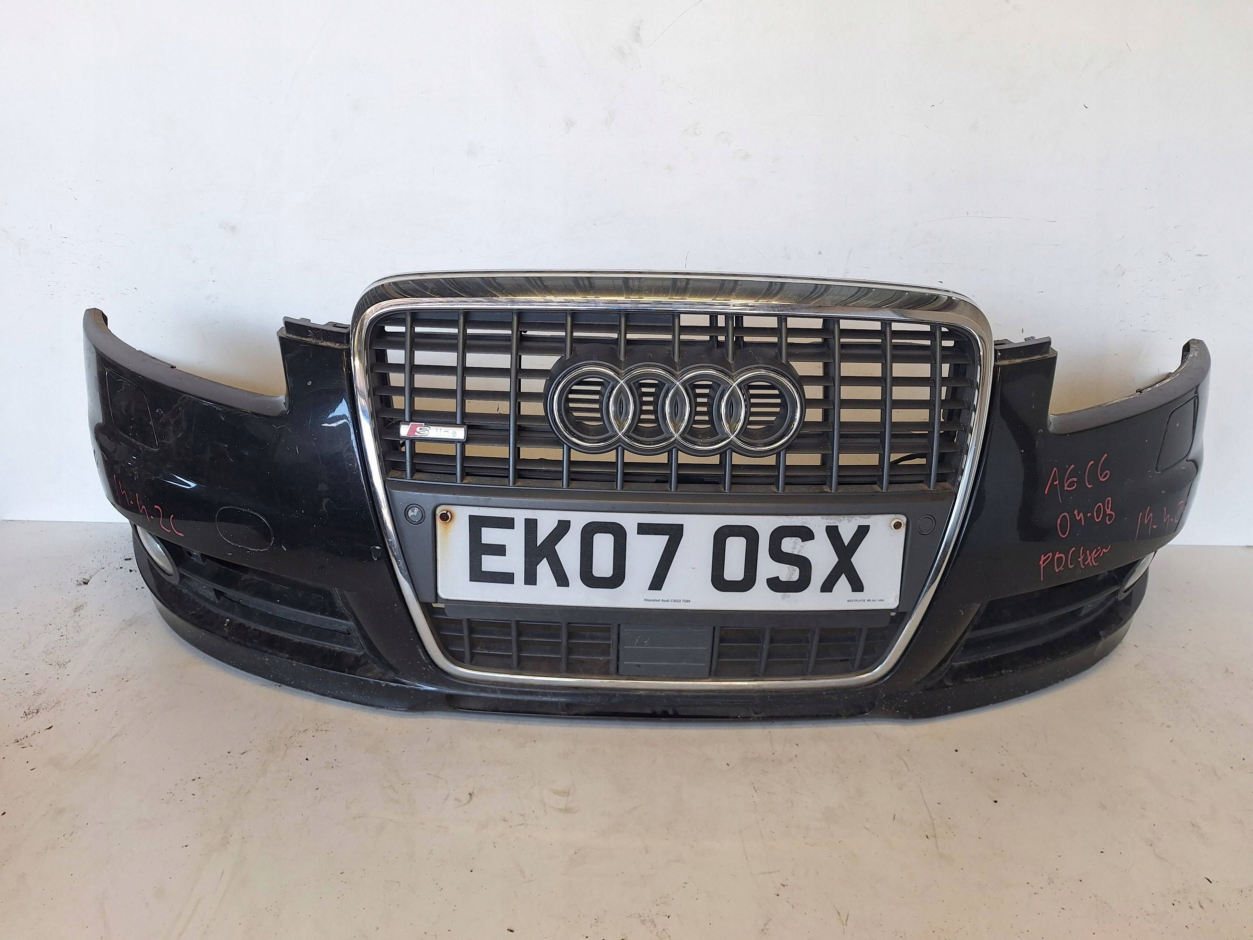 AUDI A6 C6 4F S-LINE 04-08 bumper + XENON + RADAR 4F0807437AD