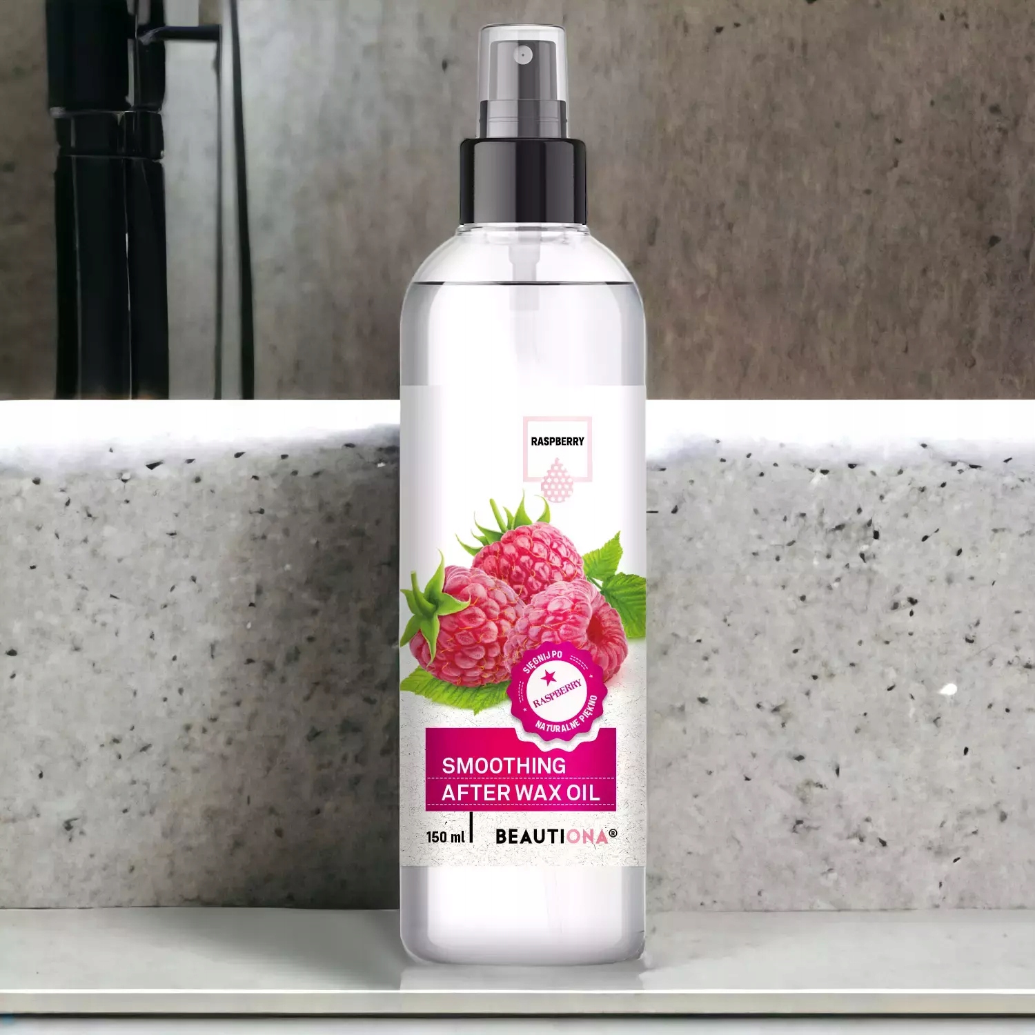 BEAUTIONA OLIWKA PO DEPILACJI MALINA SPRAY 150 ML Kod producenta Beautiona