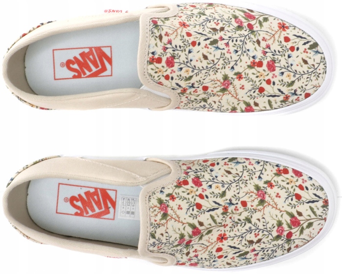 BUTY DAMSKIE VANS ASHER SLIP ON FLORAL M54C1 R. 35 Kolekcja Vans 2021