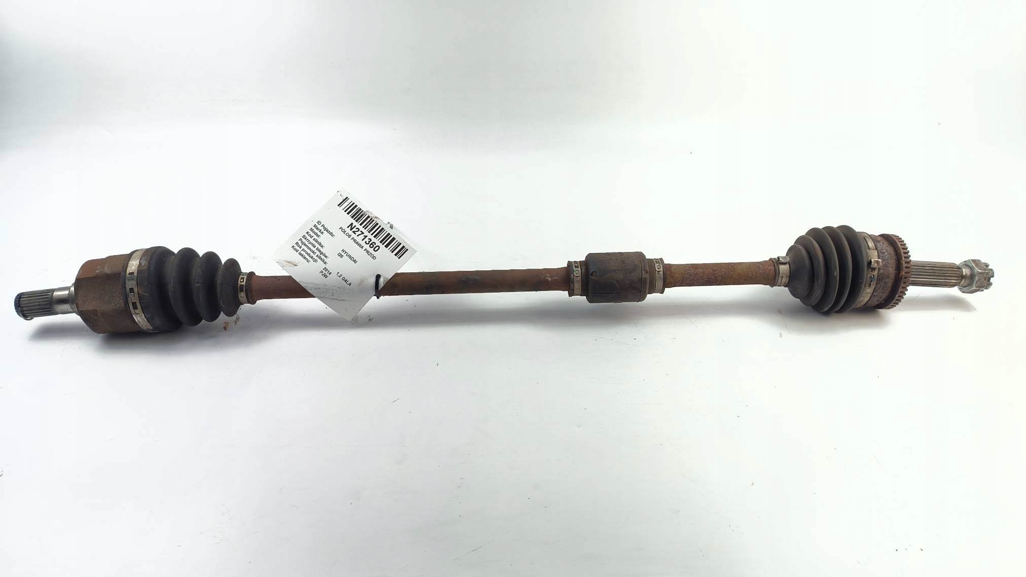 semi-axis right front HYUNDAI I20