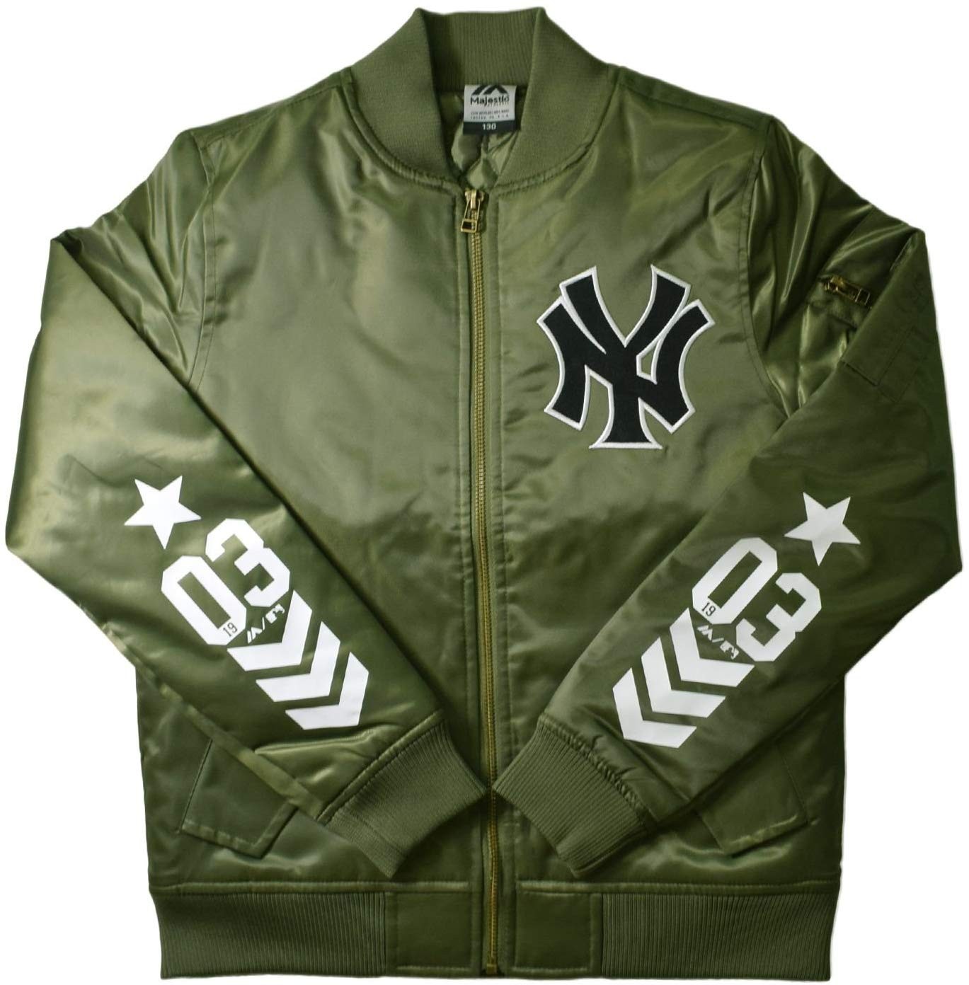 baseballová mikina bunda New York Yankees Majestic 130