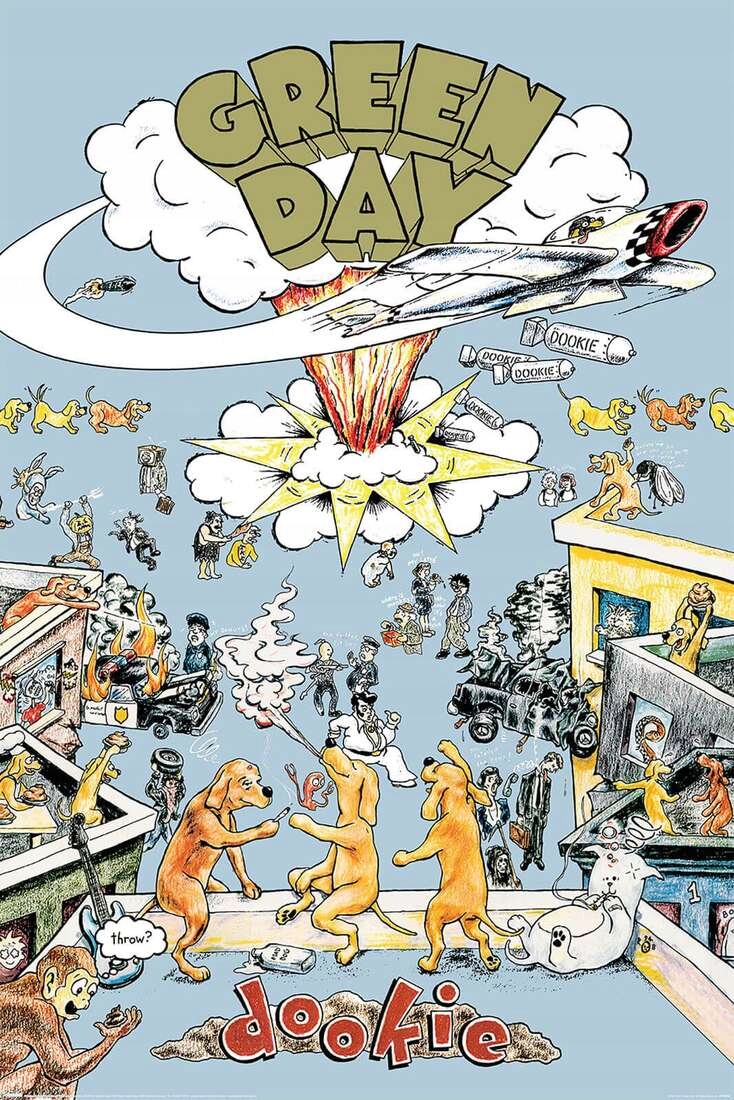 Green Day Dookie plakat 61x91,5 cm
