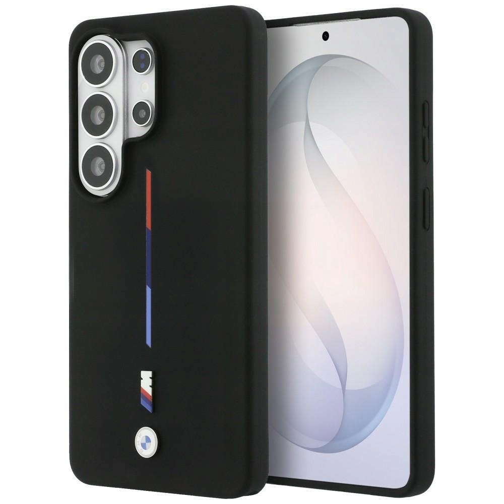 Pouzdro Bmw M Silicone Tricolor Line MagSafe pro Samsung Galaxy S26 Ultra
